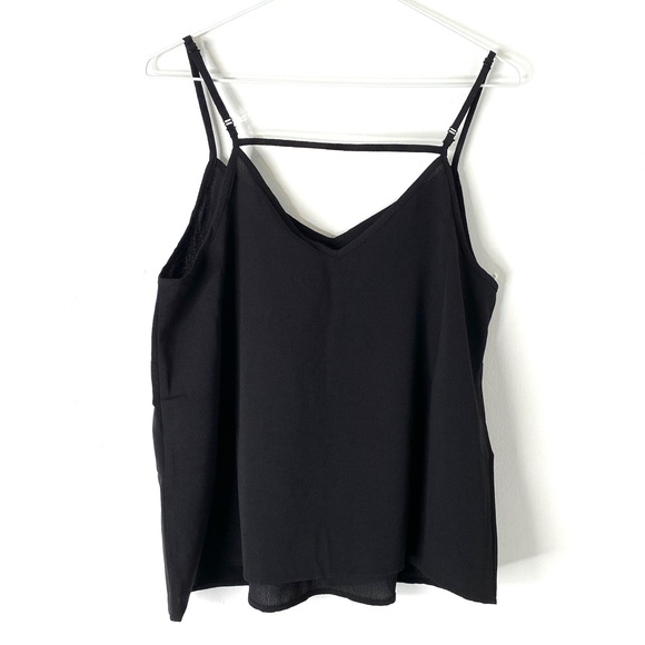 Only Nova Lux Paris Singlet Solid Black Tank Top NWT - Picture 7 of 10